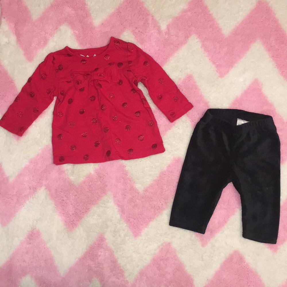 5/$20 Red & Black Outfit